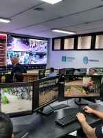 Seguridad Ciudadana Informa: Participación institucional en la inauguración del nuevo Anillo Digital de Mendoza